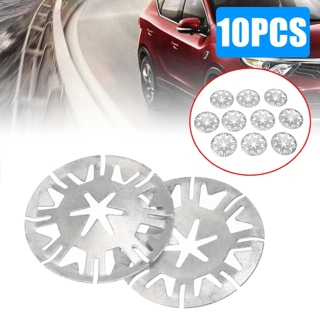10pcs Dia 30mm Exhaust Heat Shield Clip Metal Washer Heat, 53 OFF
