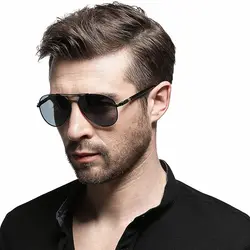 Новый бренд master Eyewear, модные солнцезащитные очки для мужчин, анти УФ 400, наружная металлическая рама, аксессуары для пилотов, для мужчин XY011