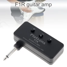 Electric Guitar Miniature Headphone Guitar Amp Amplifier Built in Classical Rock Effects