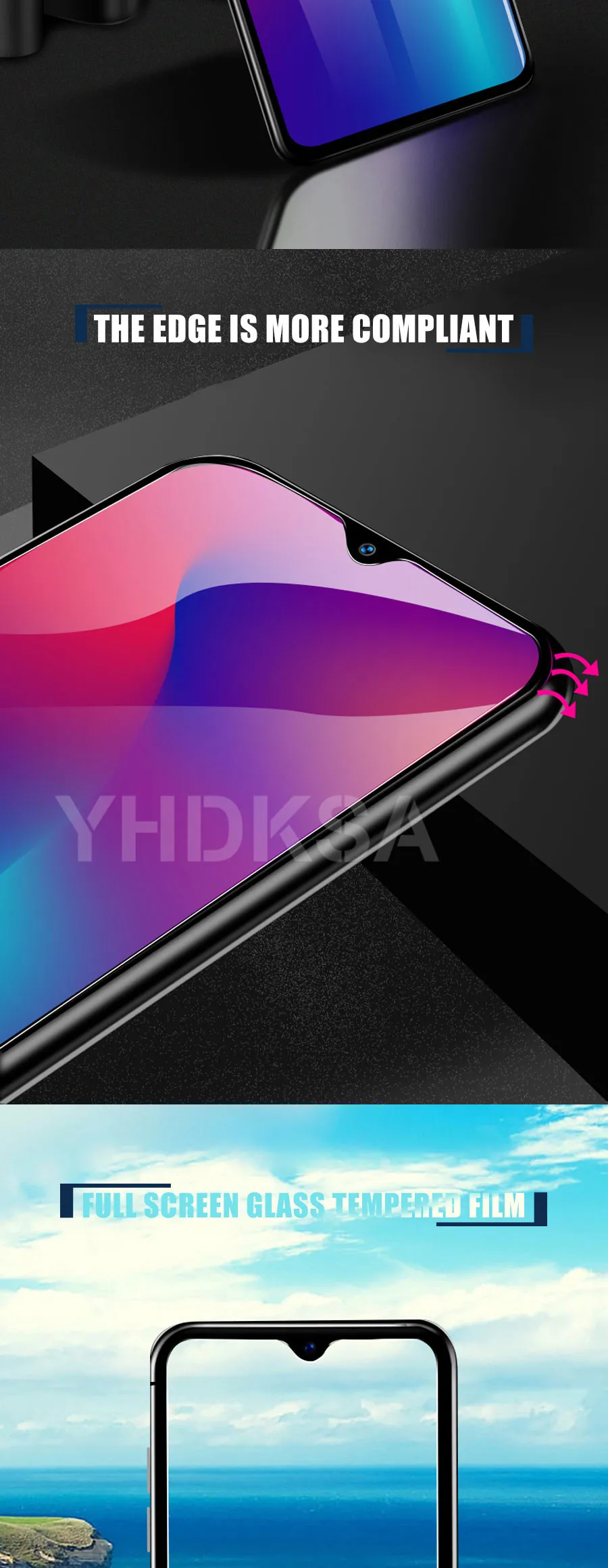 11D закаленное Стекло на samsung Galaxy A10 A30 A40 A50 A60 Экран защитный Стекло samsung A70 A80 A90 M10 M20 M30 M40 Стекло