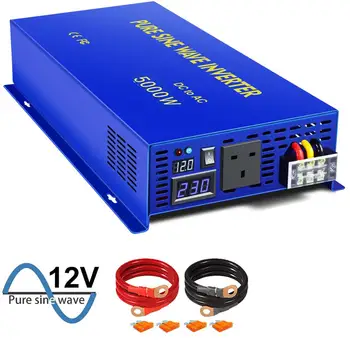 

5000W Pure Sine Wave Inverter dc to ac 12v to 220v converter Customizable Off-grid System Solar Inverter with Remote Control