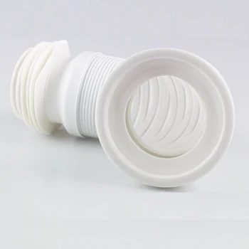 

Displacement Sewer Flexible WC Hose Universal Toilet Bowl Sewage Durable Accessories Pan Connector Home Plumbing Tool Drain Pipe
