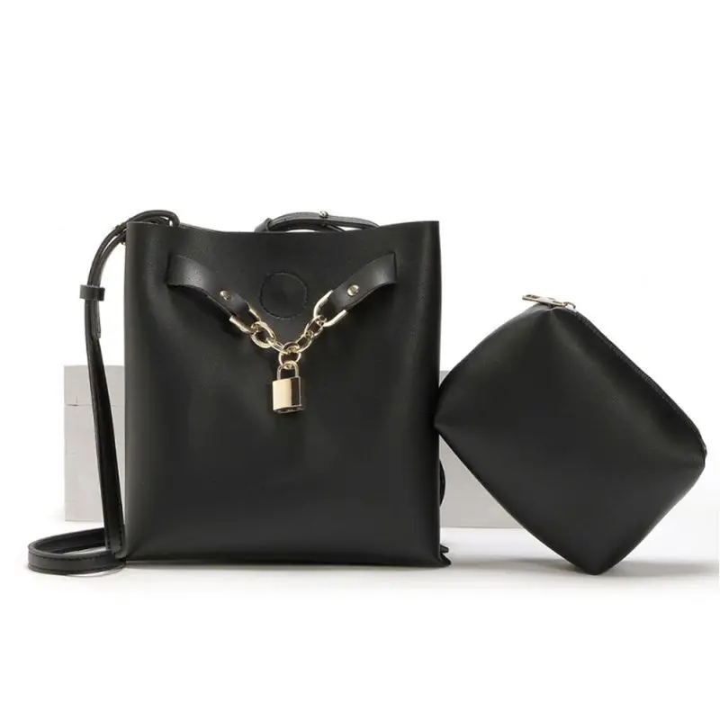 

Women Girls Leather Bucket Handbag Shoulder Bag Tote Satchel Crossbody