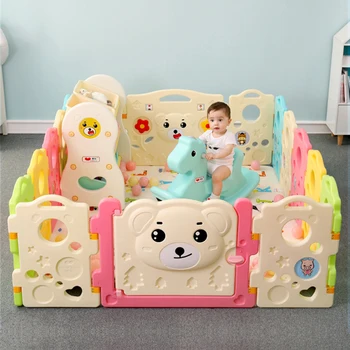 

Baby Playpen Indoor Playground Kids Toys Educational Playpen Baby Bed Fence Baby Gate Baby Play Yard