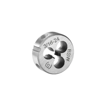 

uxcell BSW Right Hand Machine Thread Die Screw Die HSS (High Speed Steel) for Repairing Threads in Stripped Holes or Bolts