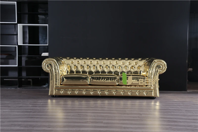  CHESTERIELD SOFA GOLD SOFA (1)