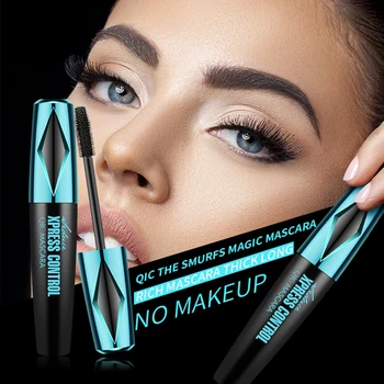 

4d Waterproof Silk Fiber Eyelash Mascara Curling Eyelash Extension Long Lasting Liquid Mascara Eye Makeup Cosmetics