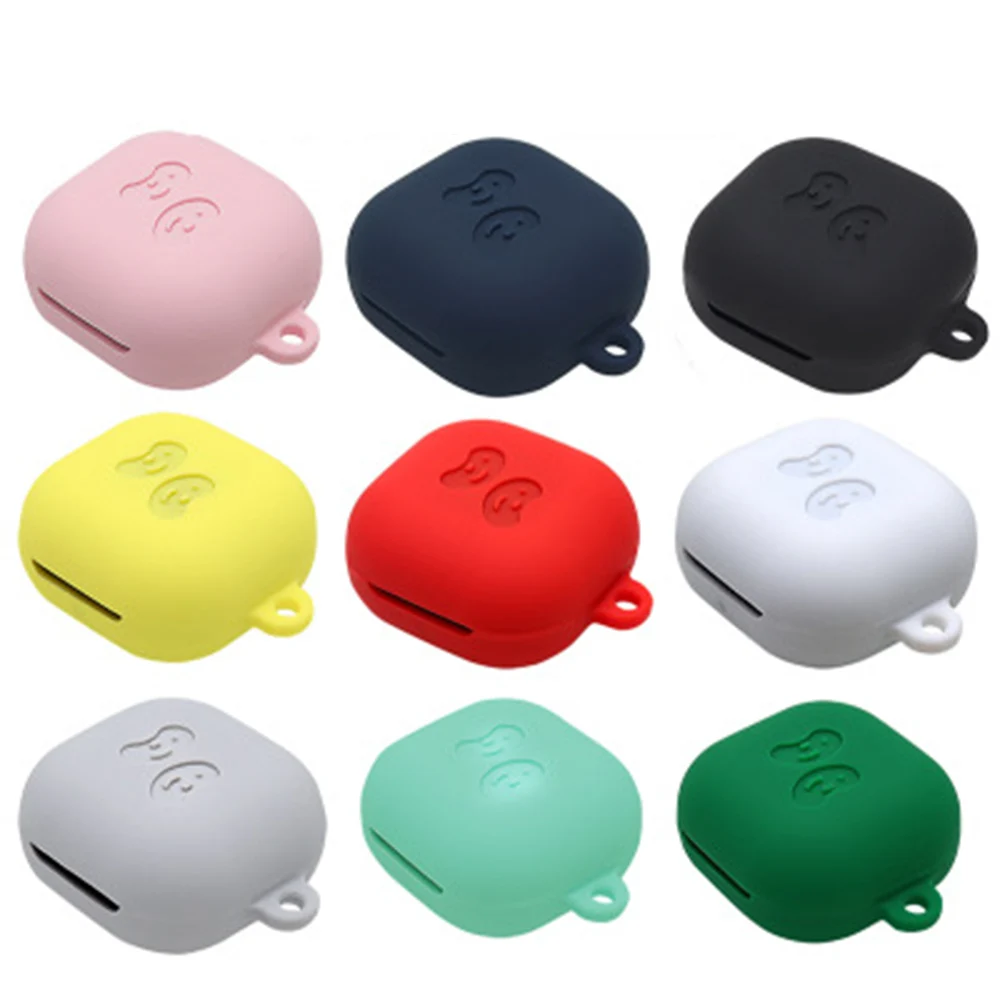 

For Galaxy Buds Live Silicone Case For Samsung Galaxy Buds Live Case Keychain Skin Protective Cover Soft Earphone In Ear Shell