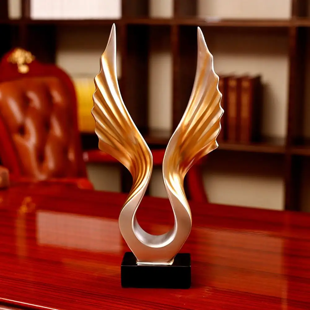 

Simulated Abstract Open Wing Bird Statue Sculpture Modern Art Statues for Decoration Room Decoration Home Decoration Accessories