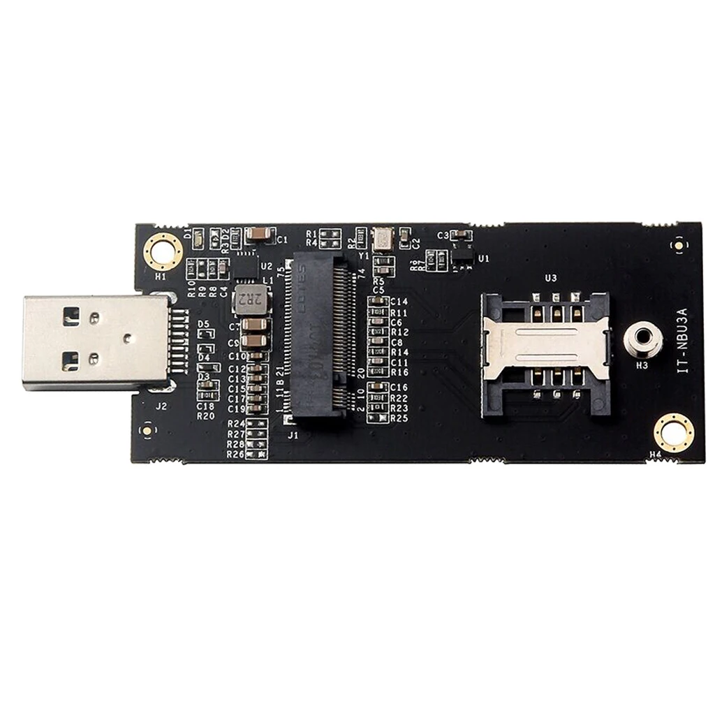 NGFF M2 Key B SSD To USB 3.0 External Conveter Adapter Card Flash Disk Type