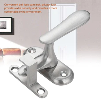 

Home Safety Anti Theft Rustproof Door Bolt Gate Stainless Steel High Low Window Easy Install Pin Latch Hardware Rotating Buckle