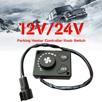 

12V/24V Controller Car Supplies Manual Practical Remote Easy Use Parking Heater Accessories Time Setting Air Knob Switch Truck