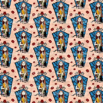 

Mother Of Nightmares Sally Before Christmas Jack Fabric Patchwork for Tissue Kids Home Textile for Sewing Quilting diy Fabrics