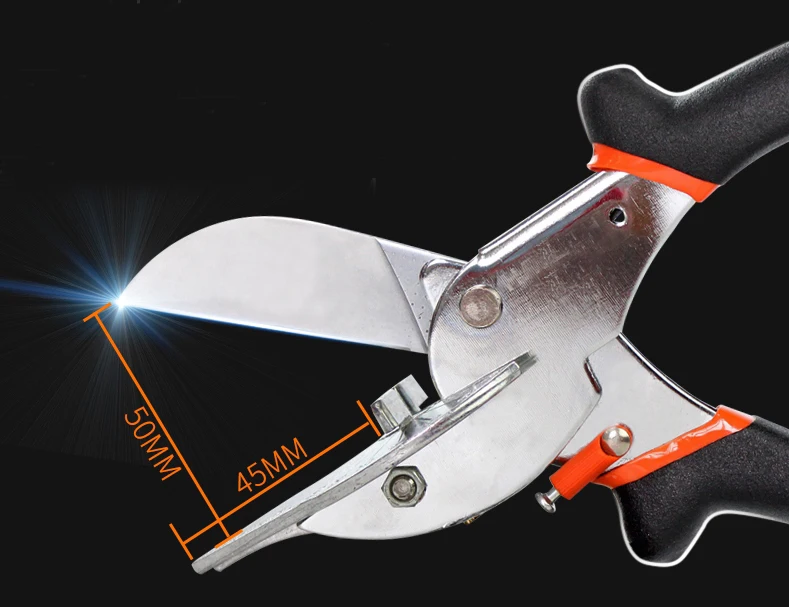 PVC Wood Multi Angle Trim Cutter, 45 Degree angle cutting scissors, hand shearing tools 4