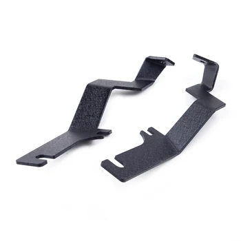 

beler Car 1 Pair Hood Hinge A Pillar Cube Led Light Mount Bracket Fit for Ford Raptor F150 2015 2016 2017 2018 2019