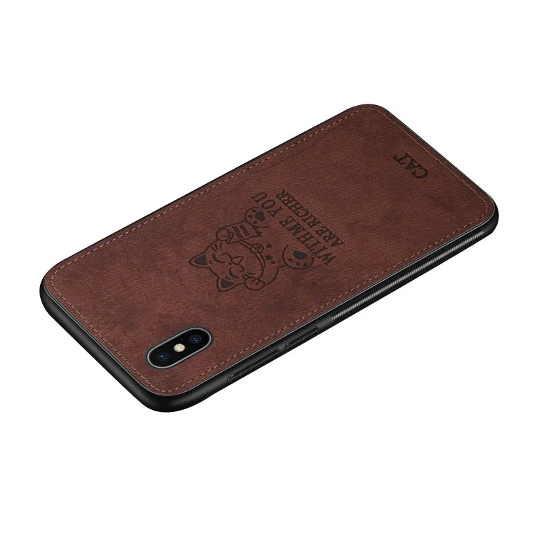 xiaomi leather case handle For Xiaomi Mi 10T Pro Case 5G Cloth Texture Deer 3D Soft TPU Magnetic Car Mi 10T Pro Cover Mi 10 T 10T Pro Lite,Mi10 Pro Retro xiaomi leather case handle Cases For Xiaomi