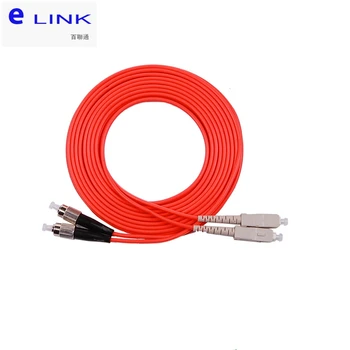 

10pcs SC-FC fiber optic patch cord 1M 2M 3M 5M 7M 10M Duplex Multimode cable FC-SC UPC optical fibre jumper MM DX free shipping