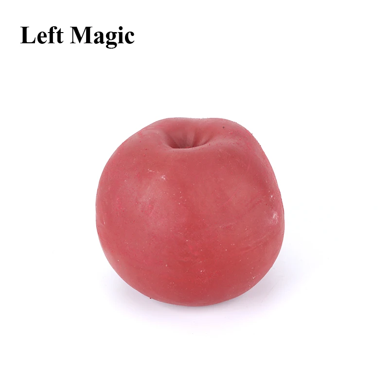 Резиновое яблоко искусственное из пустой руки имитирующее исчезающее/появляющееся яблоко магические трюки волшебник сценический трюк