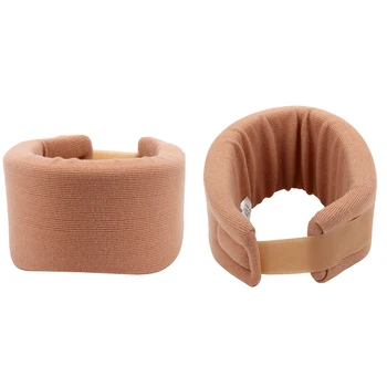

Neck Brace -Sponge Cervical Collar - Soft Neck Support Relieves Pain /Pressure in Spine - Can Be Used During Sleep