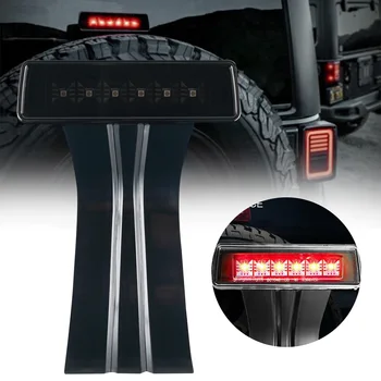 

H2CNC Specialty Brake/Tail Light For 2007-2017 Jeep Wrangler JK Rear Tail Mount LED High Quality Light-Weight ABS Plastic