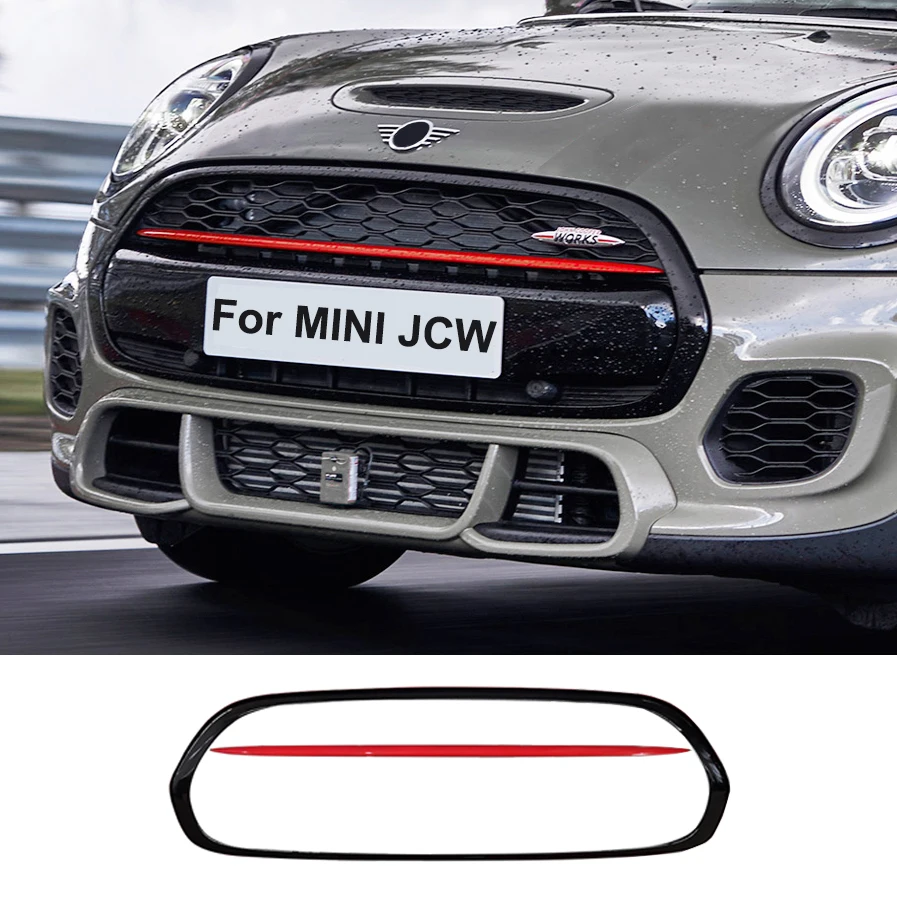 Mini F54 Clubman front grille strip Red Cooper S JCW late 2014 onwards