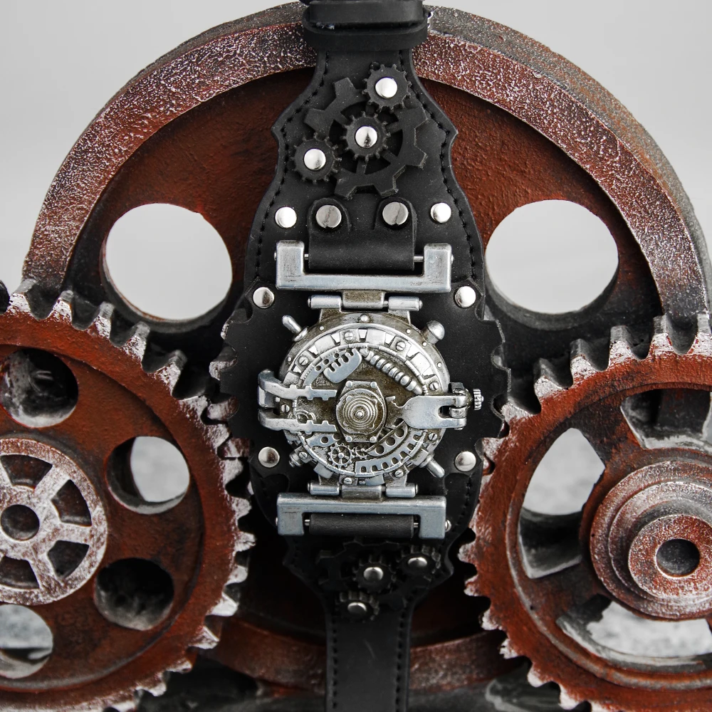 Devil сережки стимпанк часы оригинальные Relojes Exteriores Ретро Reloj Хронограф