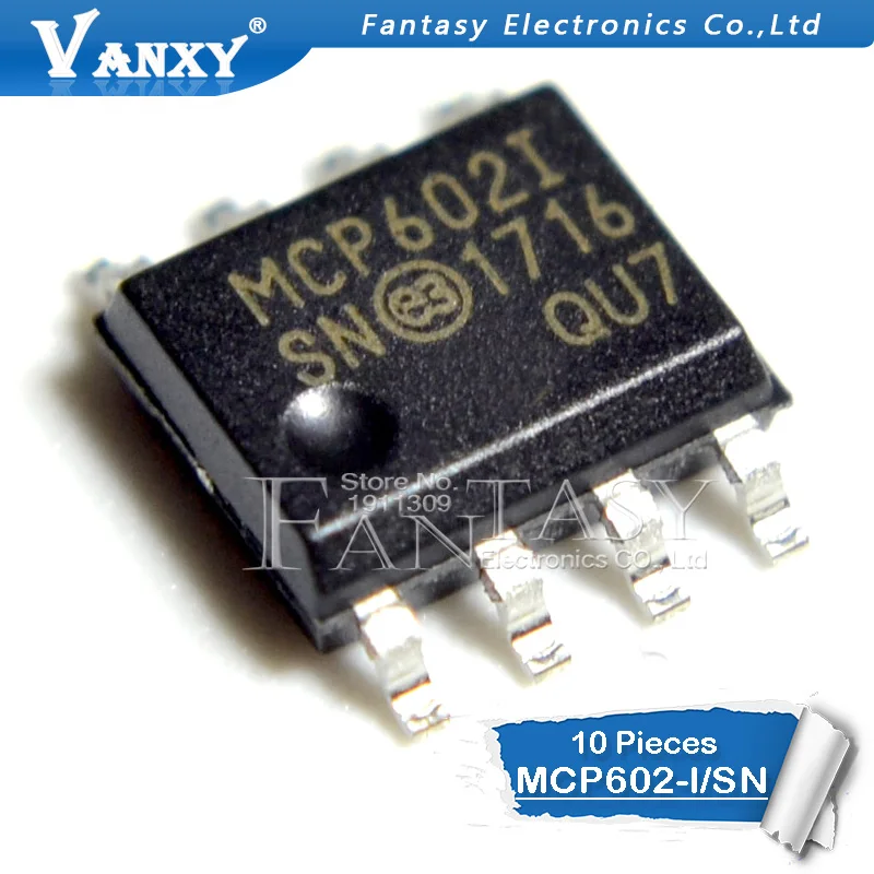 10 шт. MCP602 SOP MCP602I 8 I/SN SOP8| |