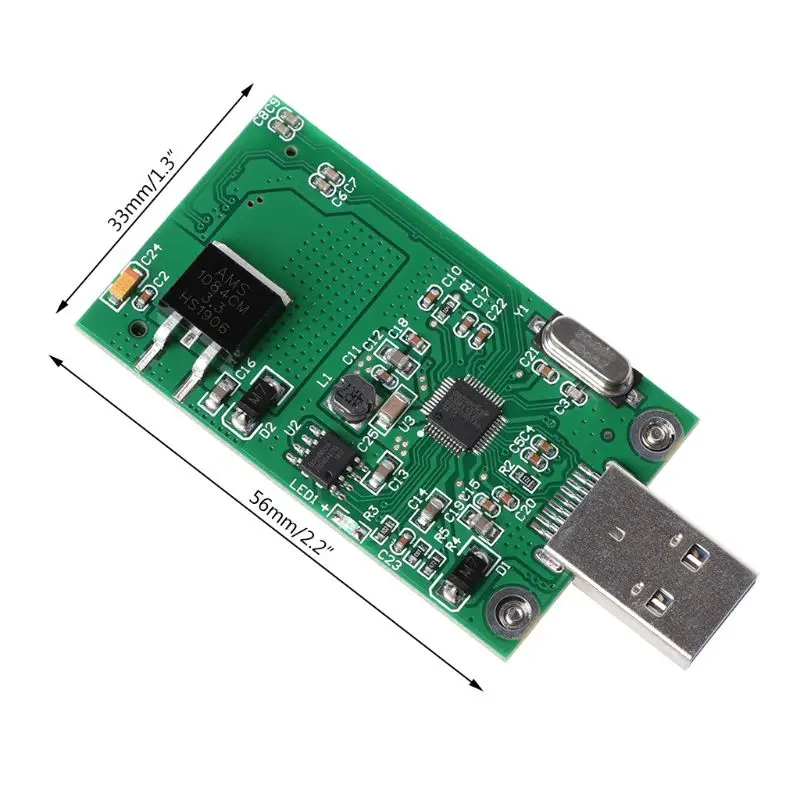 MSATA SSD к USB 3,0 адаптер карты ASM1153E высокоскоростной мобильный U диск конвертер