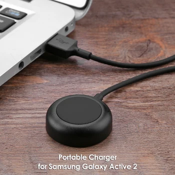 

Smart Watch Charging Dock Sports Watch USB Charger Fashionable Dial Wristwatch Present for Samsung Galaxy Active 2
