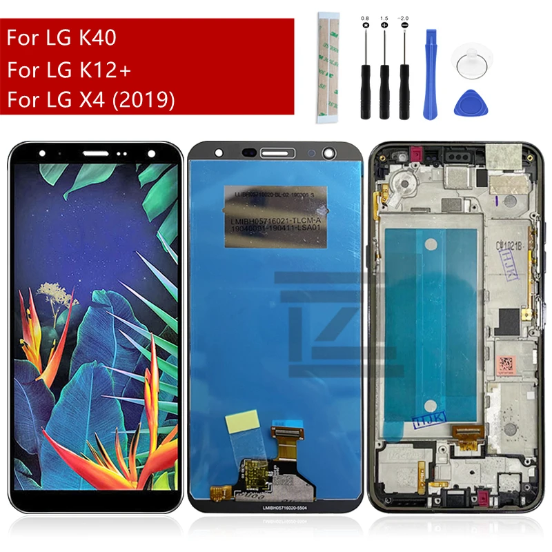 Для LG K40 ЖК-дисплей Дисплей кодирующий преобразователь сенсорного экрана в сборе