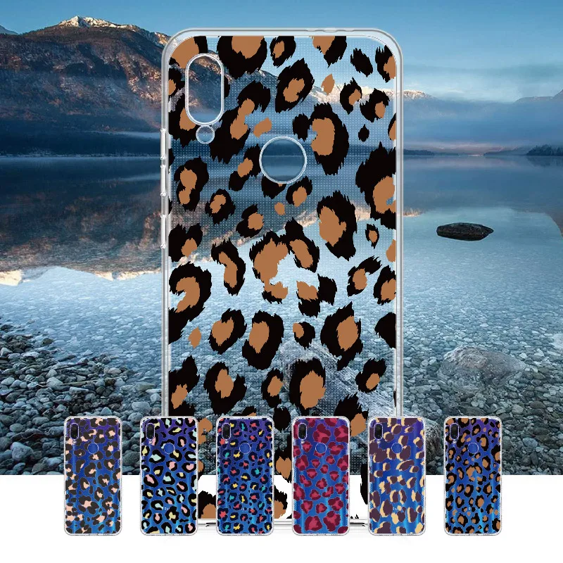 

Fashion Sexy Leopard Print Panther For Xiaomi Mi Redmi Note 5 6 7 8 9 lite Pro Plus Soft TPU Crystal Slim Protective Clear Case