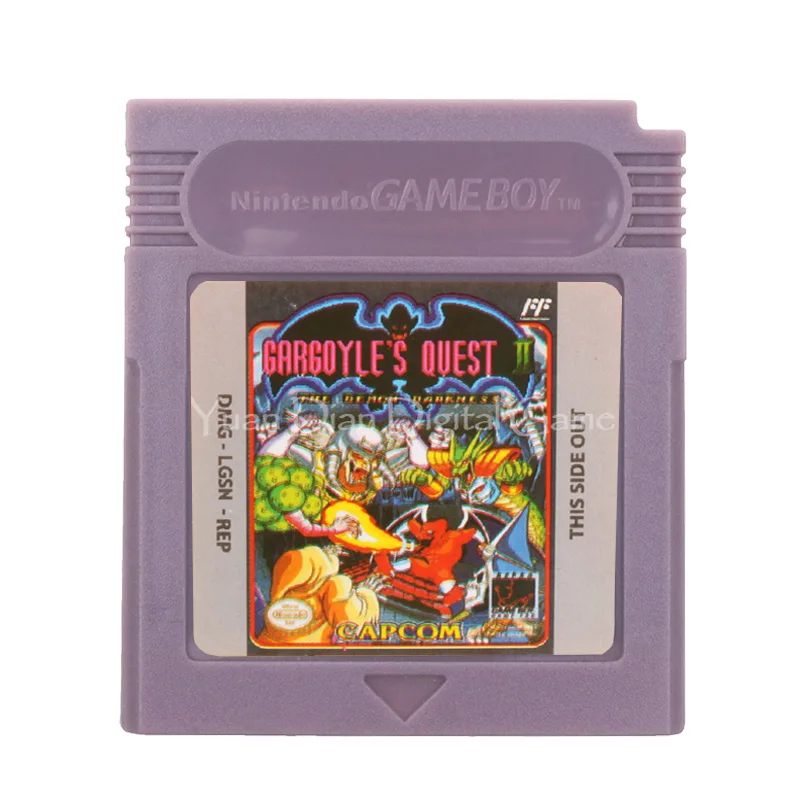 Картридж для игровой консоли Nintendo GBC карта Gargoyles Quest II Демон темнота версия на