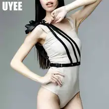 UYEE Готическая подвязка ремень женские кожаные свадебные подвязки женские жгут кожаные подвязки для женщин боди Панк жгут