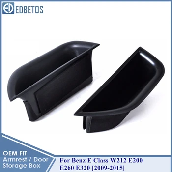 

Door Storage Barrel For Mercedes Benz E Class W212 E200 E260 E320 Door Handle Container Holder Tray Storage Box 2009 2010-2015