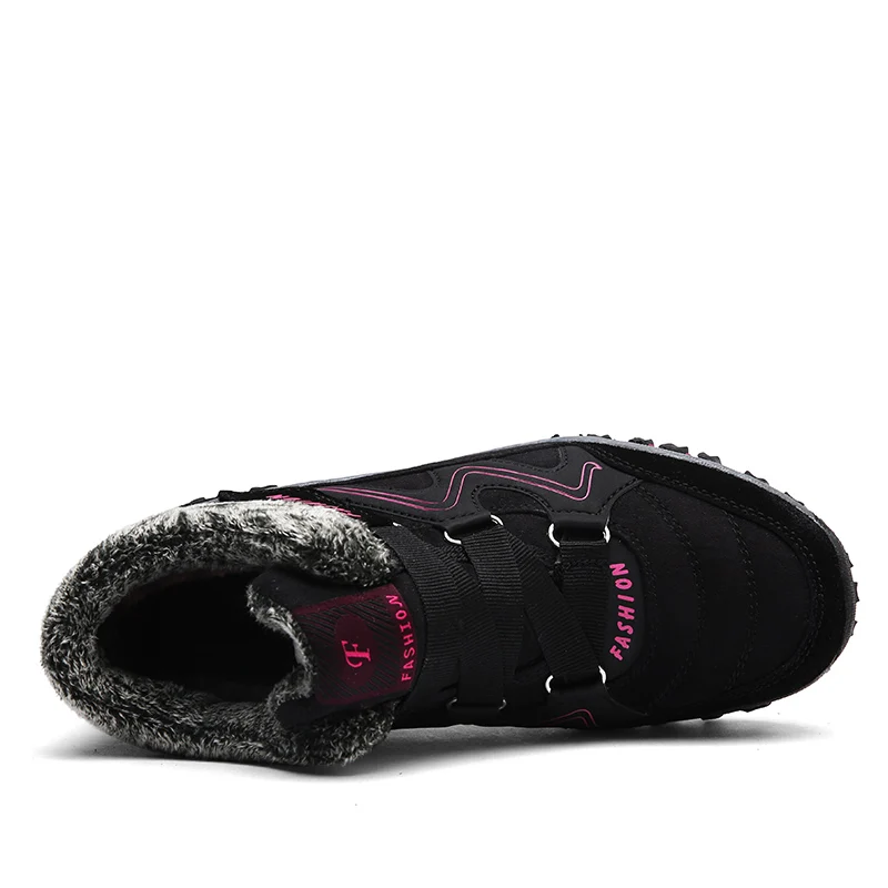 MAISMODA/ г. Новая зимняя прогулочная обувь сохраняющие тепло Короткие Плюшевые Нескользящие зимние сапоги пара размеров 35-47 YL617