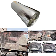 12 шт. в партии безопасный без формальдегида алюминиевая фольга звукоизоляция хлопок огнестойкая изоляция закрытый лист пены