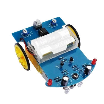 

DIY Kit D2-1 Intelligent Tracking Line Smart Car Kit Motor Electronic DIY Kit Smart Patrol Automobile Parts DIY Electronic Truck