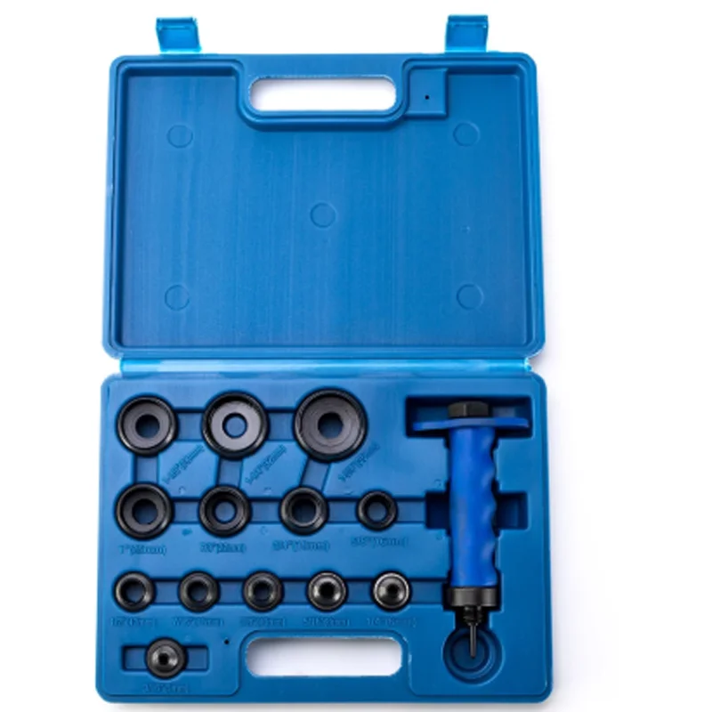 

Набор отверстий для кожи, 14 шт., Набор отверстий для ремня, машина для пробивки скругленных отверстий, сменный инструмент для пробивки высокоуглеродистой стали