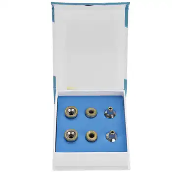 

Face Care Machine 6Pcs Replacement Microdermabrasion Dermabrasion Tips Stainless Steel Filter Set Led