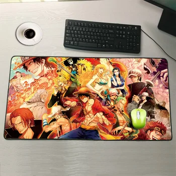 

700*300mm One Piece Gaming Mouse Pad Large Cartoon Anime Rubber for CSGO DOTA2 Gamer Mouse Pad Keyboard Mat Table Mat