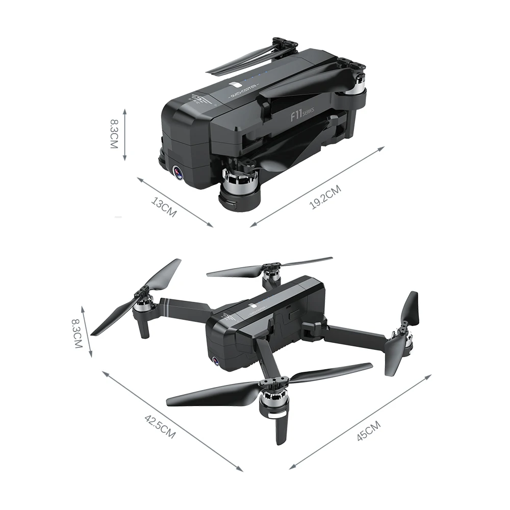 SJRC F11 5G Wi-Fi FPV gps бесщеточный Радиоуправляемый Дрон с камерой 1080P 120 ° широкоугольный селфи Следуйте за мной RC Квадрокоптер RC игрушки