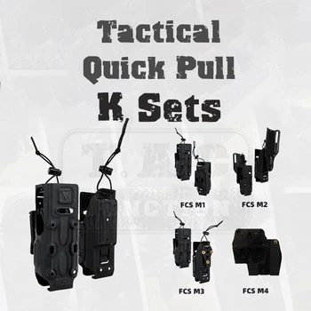 

FCS Tactical Radio Pouch Shell For Motorola XTS5000 XTS3000 XTS2500 Walkie Talkie Belt Loop RTI System Pouch