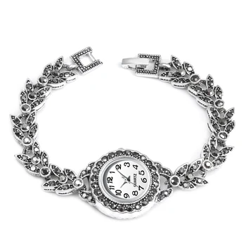 

2019 New Hot Small Eye Charm Women Watch Bracelet Vintage Quartz Watch Women Look Covered Crystal Bracelet Gifts Turkish Jewelry