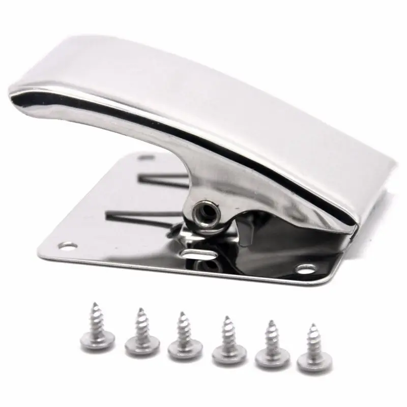 

Stainless Steel Fillet Clamp for Fish Cleaning Board Deep-jaw Fish Tail Clip WITH Mounting Screws Knife Bait Fishing Pliers Tool