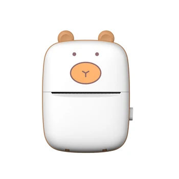 

AAAJ-Smart Pocket Printer Mini Bliuetooth Wireless Thermal Printer Study Office Travel Memo for Android IOS Phone