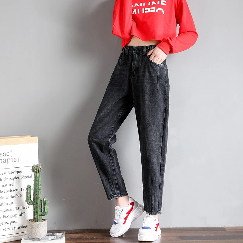 womens black trouser jeans