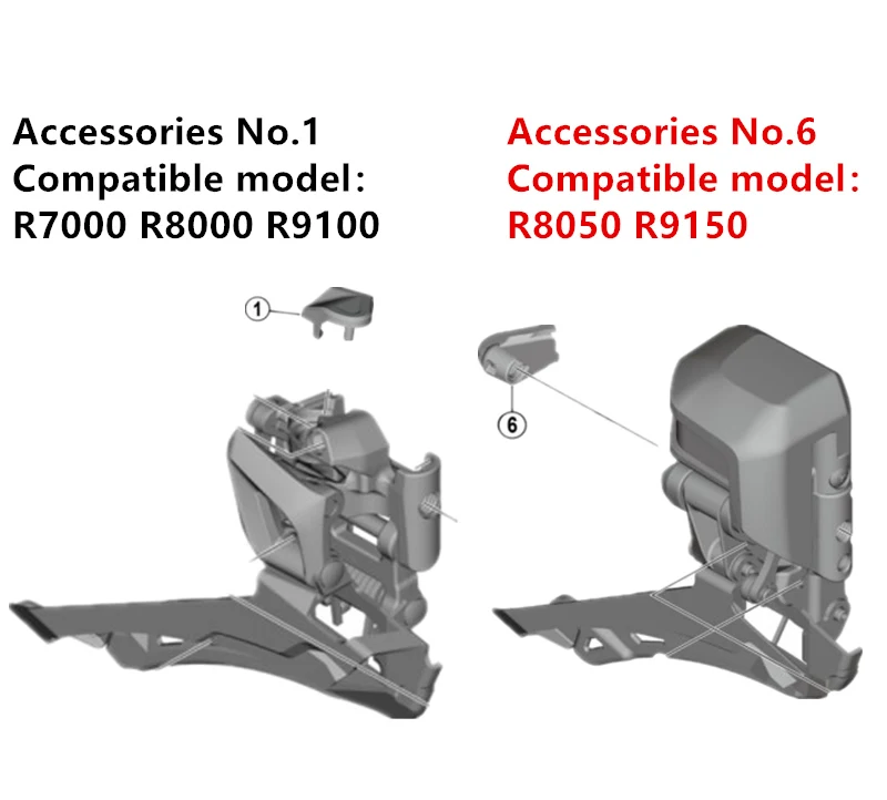 Ultegra R7000 R8000 R9100 FD-R8050 FD-R9150 DURA-ACE R9150 Передняя панель | Спорт и развлечения