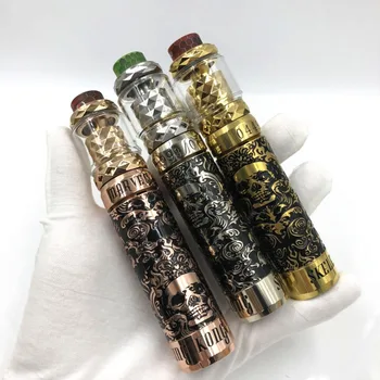 

Skeleton King Kong Mod 26mm vape with Priest RTA atomizer 18650 battery mod kit vs AvidLyfe mod kit