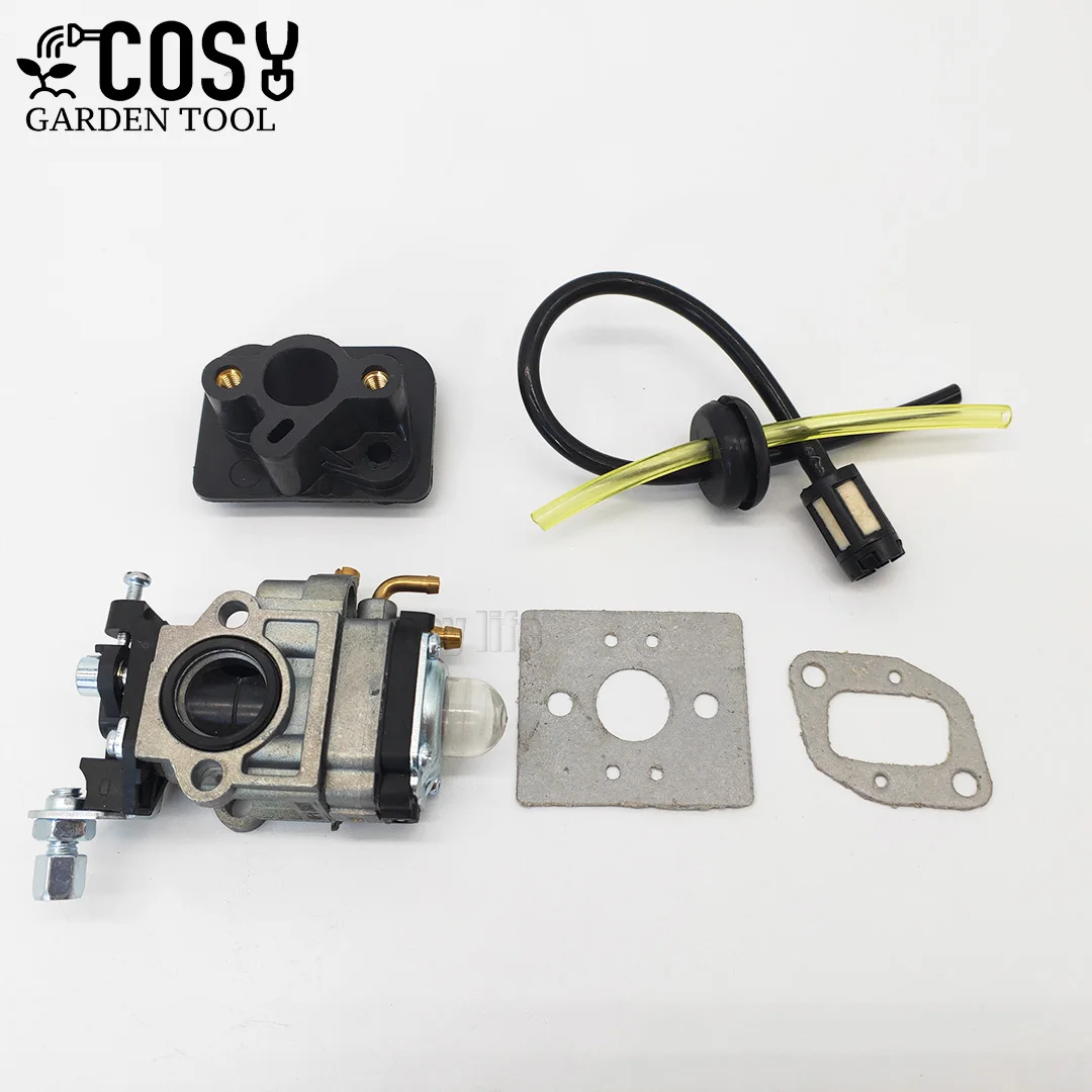 

Прокладка карбюратора 15 мм, Комплект фильтров для впускного коллектора, подходит для кустореза, триммера 43cc 52cc 40-5 BC430 CG430, запасные части