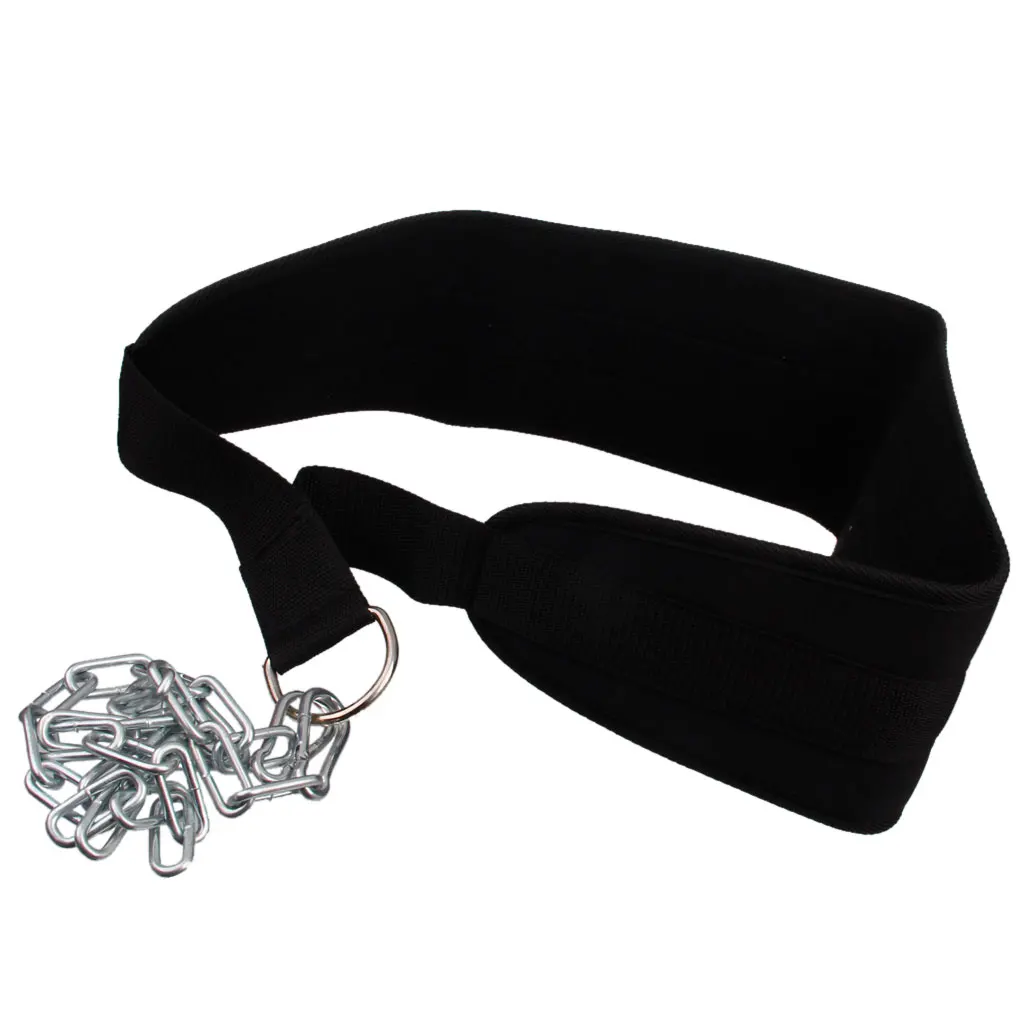 Exercising Pull Up Belt Bodybuilding Weight Dip Lifting Chain